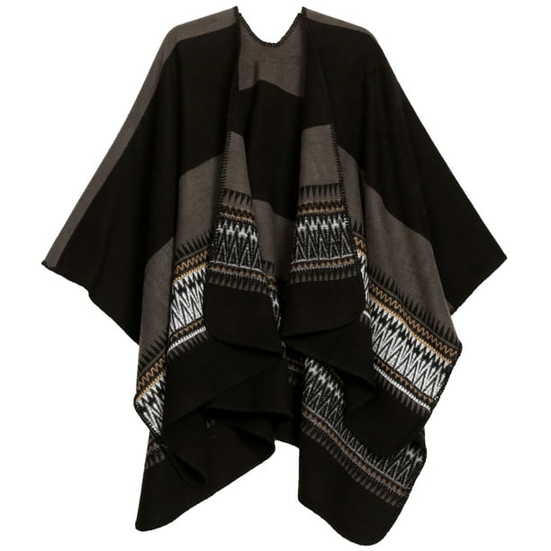 V One size rrp £55 FRAAS Black Women's Shawl Wrap 